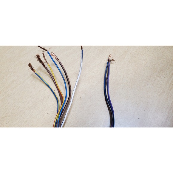 2004-2006 BMW X3 OEM Headlamp Adaptive HID Xenon Pigtail Wiring & Plugs - Picture 2 of 3